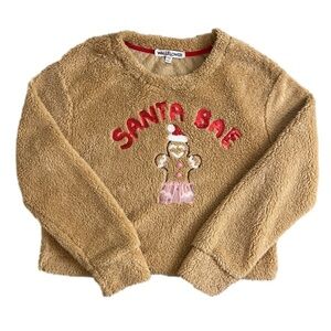 ⭐️ Wallflower Christmas Fuzzy Sweater- size Large